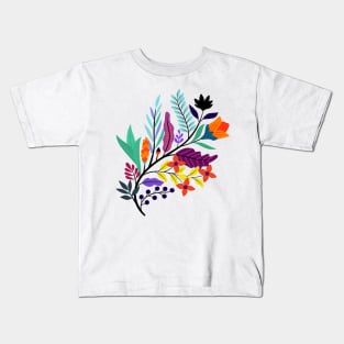 Floral Branch Kids T-Shirt